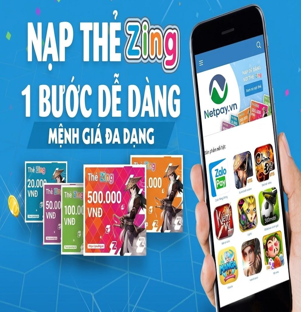 Cách nạp tiền ZingPlay bằng thẻ điện thoại dễ dàng, an toàn